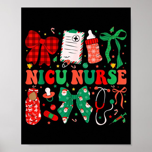 Neonatal Intensive Care Unit Coquette Nicu Nurse C Poster (Vorne)