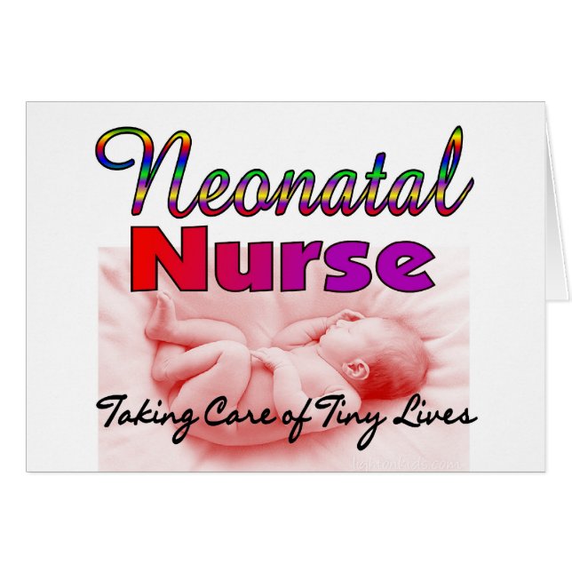Neonatal/NICU Krankenschwester-Geschenke (Vorderseite (Horizontal))