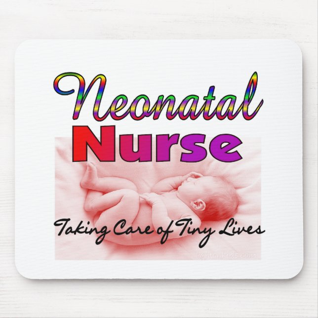 Neonatal/NICU Krankenschwester-Geschenke Mousepad (Vorne)