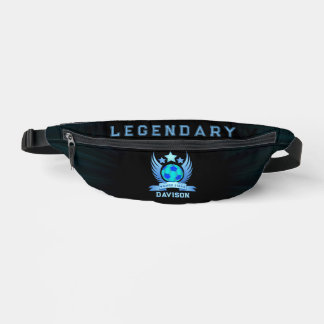 Neonblauer Fußball | Coole Sportgeschenke für Jung Bauchtasche