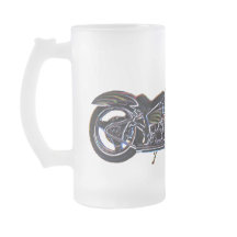 Neonc$v-doppelmotorrad-Bier-Tasse