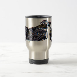 Neonc$v-doppelmotorrad-Tasse Reisebecher