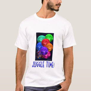 NeonCyrstal Raum-Bälle T-Shirt