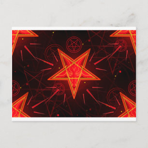 Neondemon Postkarte