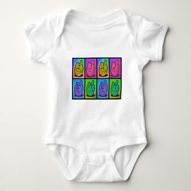 neondreidle baby strampler (Vorderseite)