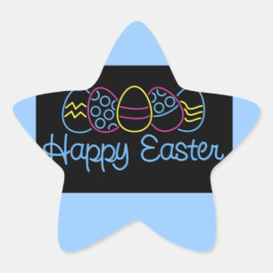 Neoneier - Stern-Aufkleber