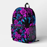 Neonfarbene Rosen
