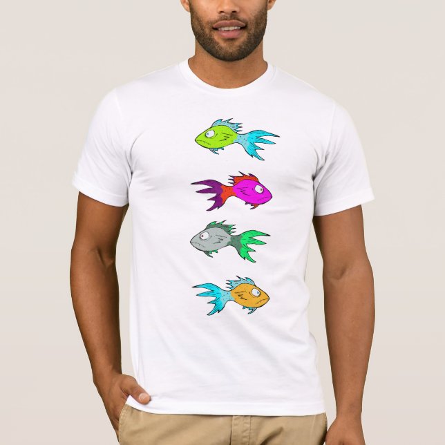 Neonfishies T-Shirt (Vorderseite)