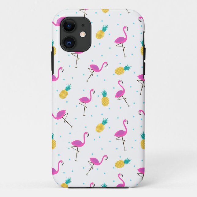 Neonflamingos 2 Case-Mate iPhone hülle (Rückseite)