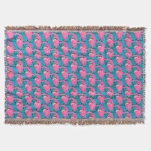 Neonflamingos Decke