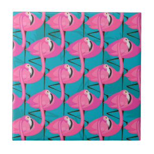 Neonflamingos Fliese