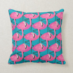 Neonflamingos Kissen