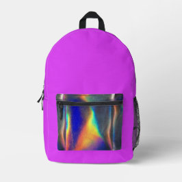 Neonfunkel Bedruckter Rucksack