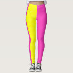 Neongelb Leggings<br><div class="desc">Neongelb,  neon,  saftig,  hell,  Zitrone,  modern,  Trend,  gelb</div>