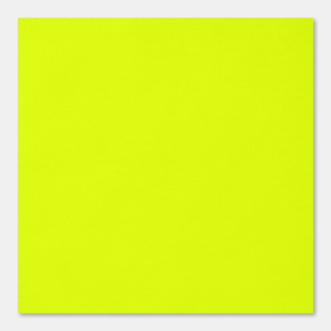 Neongelbe Vollfarbe Tapete (Vorderseite)