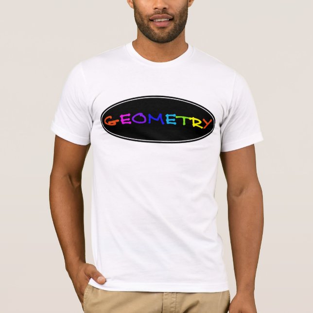 Neongeometrie-Männer T-Shirt (Vorderseite)