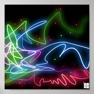 Neongeschmack Poster