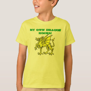 Neongrün MEINE EIGENEN DRACHE-FELSEN! Der T - T-Shirt