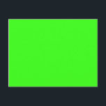 Neongrün Postkarte<br><div class="desc">Neongrün 39FF14</div>