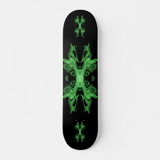 Neongrün Skateboard (Vorne)