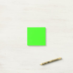 Neongrüne benutzerdefinierte Haftnotizen Post-it Klebezettel