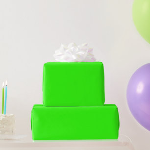 Neongrüne Geschenkpapier