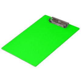 Neongrüner Bildschirm, leuchtend solide Farbe cool Klemmbrett
