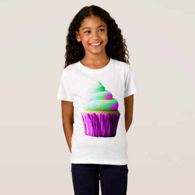 Neonkleiner kuchen T-Shirt (Vorne ganz)