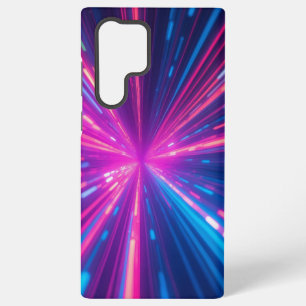 Neonlicht-Geschwindigkeits-Futuristische abstrakte Samsung Galaxy Hülle