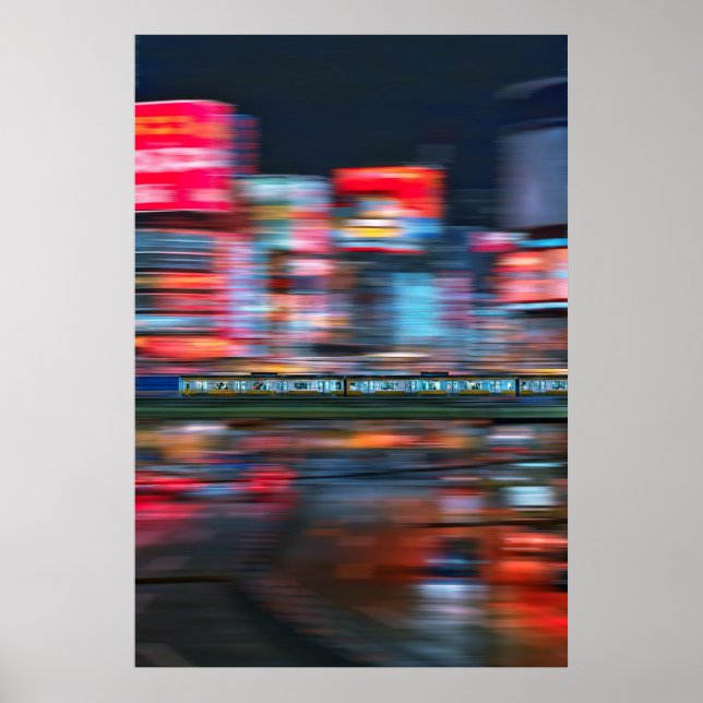 Neonlichter des Kabukicho-Posters (2L) Poster (Vorne)