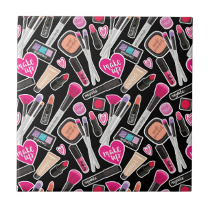 Neonmake-upmuster Fliese