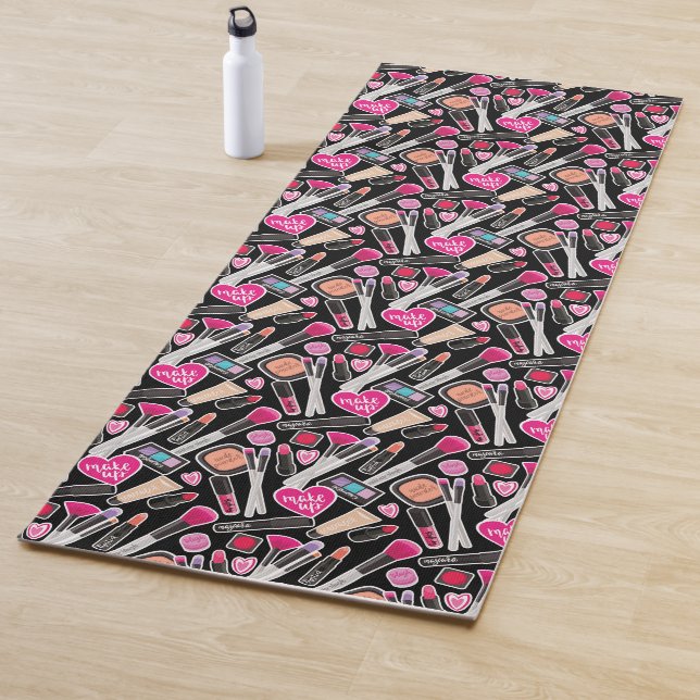 Neonmake-upmuster Yogamatte (Beispiel)