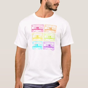 Neonmischungs-Bänder T-Shirt