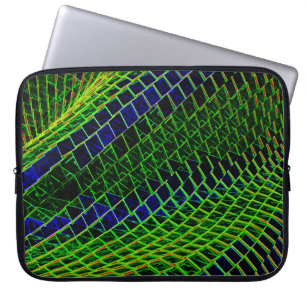 Neonmuster Laptopschutzhülle