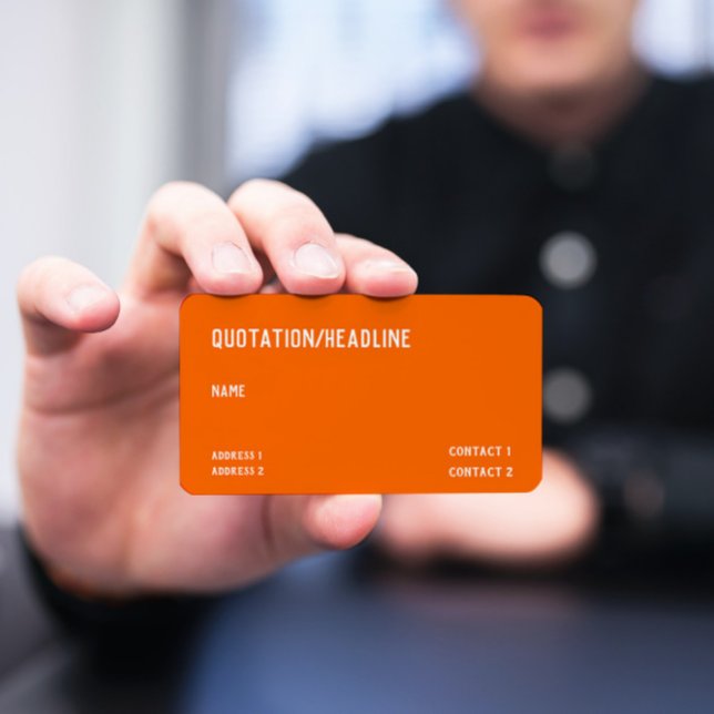 Neonorange - QR-Code - Visitenkarte (Von Creator hochgeladen)