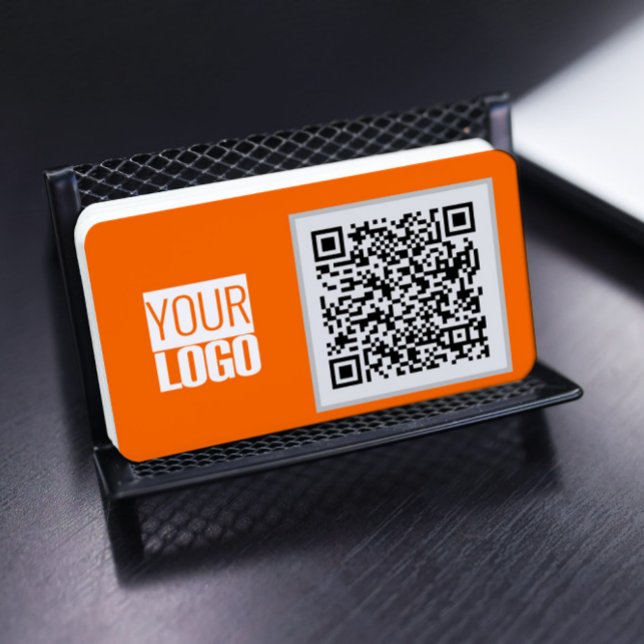 Neonorange - QR-Code - Visitenkarte (Von Creator hochgeladen)