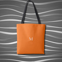 Neonorange Vollfarbe - Monogramm hinzufügen