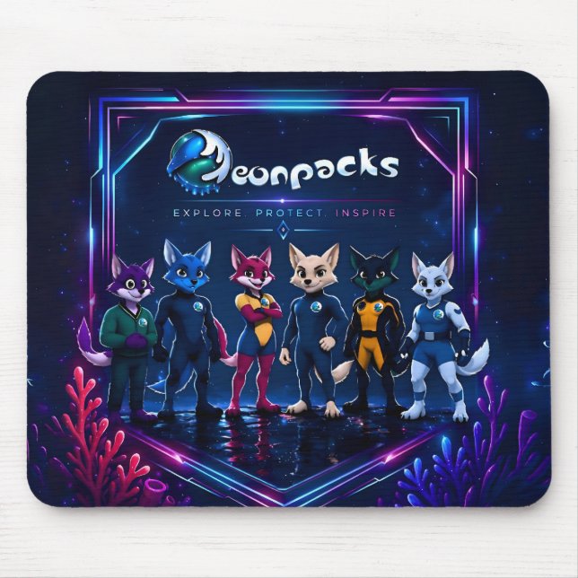 Neonpacks-Mauspad Mousepad (Vorne)