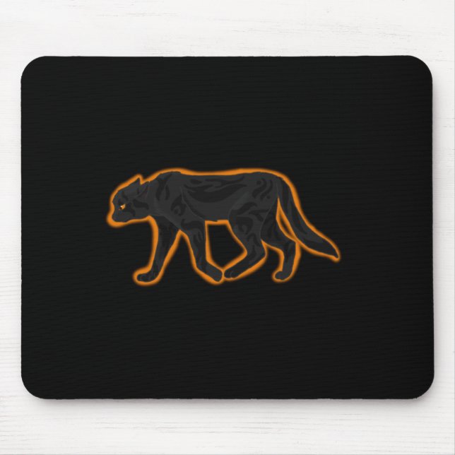 NEONpanther Mousepad (Vorne)