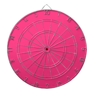 Neonpink Dartscheibe