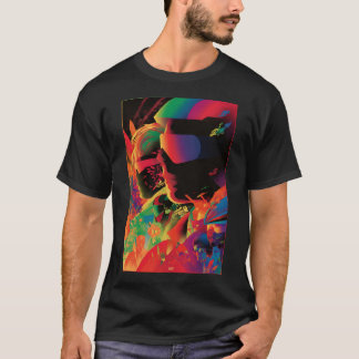 Neonposter im Stil der 80er T-Shirt