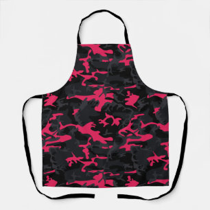 Neonrosa Highlights Camo Schürze