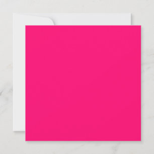 Neonrosa individuelle Einladung - Keck und Stylisc