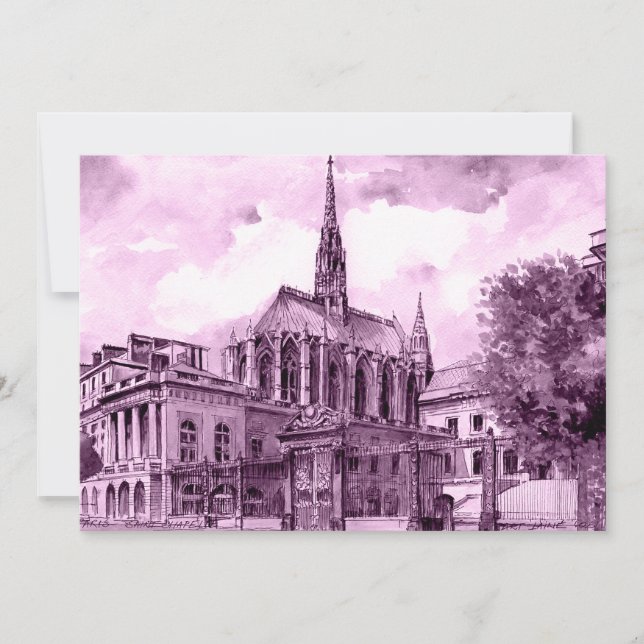 Neonrosa und Kobalt-Brückenpfeile über einem leuch Dankeskarte (Vorderseite)