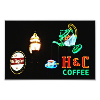 Neons Fotodruck