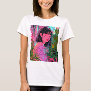 Neonschilder im Akira-Stil, T-Shirt