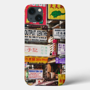 Neonschilder in den Straßen Hongkongs Case-Mate iPhone Hülle
