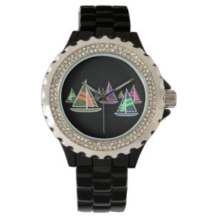 Neonsegel Armbanduhr