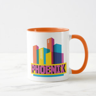 NeonSkyline Phoenix, Arizona   Tasse