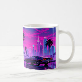 Neonstadt Tour mit Autos Kaffee Cup Kaffeetasse